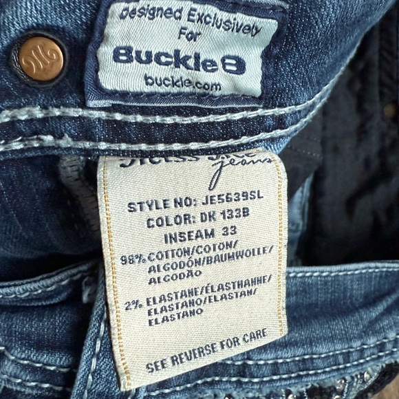 Miss Me Dark Blue Skinny Jeans - Picture 11 of 13